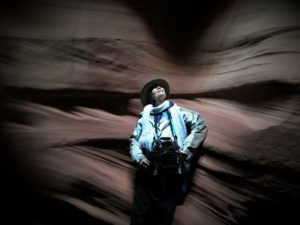 Sheryl Dawson in Antelope Canyon